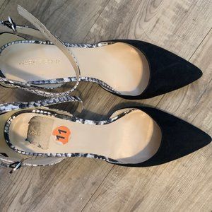 Cute Black Heels Size 11